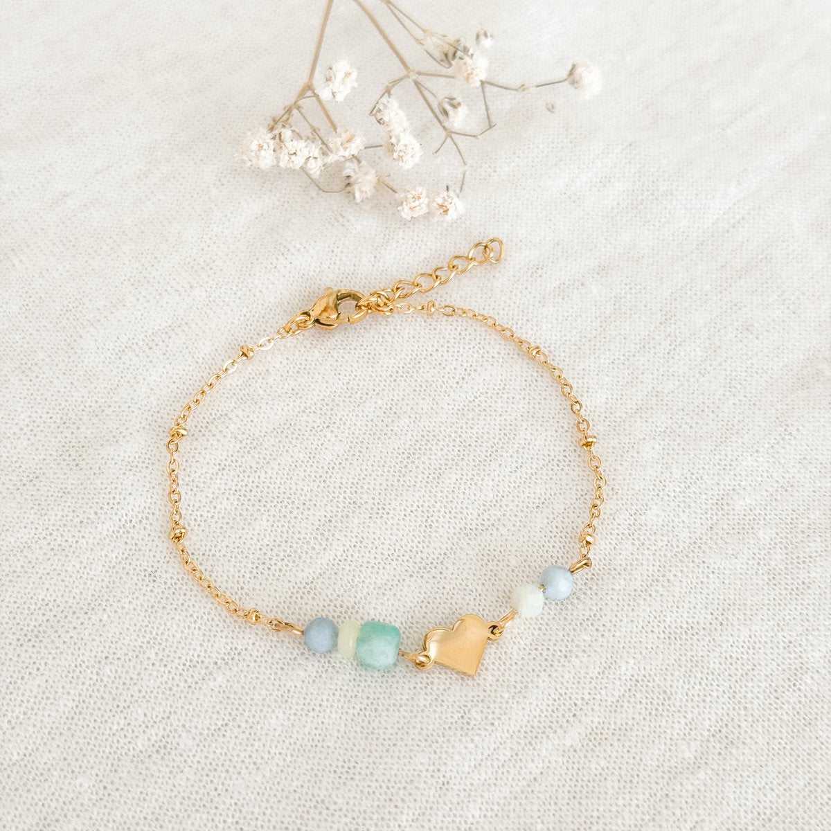 Armbandje Verbinding & Balans - Goud