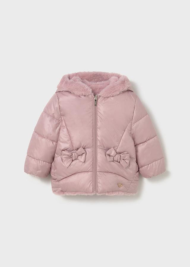 Mayoral Reversible faux fur jacket