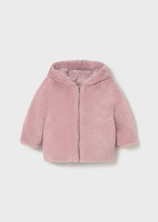 Mayoral Reversible faux fur jacket