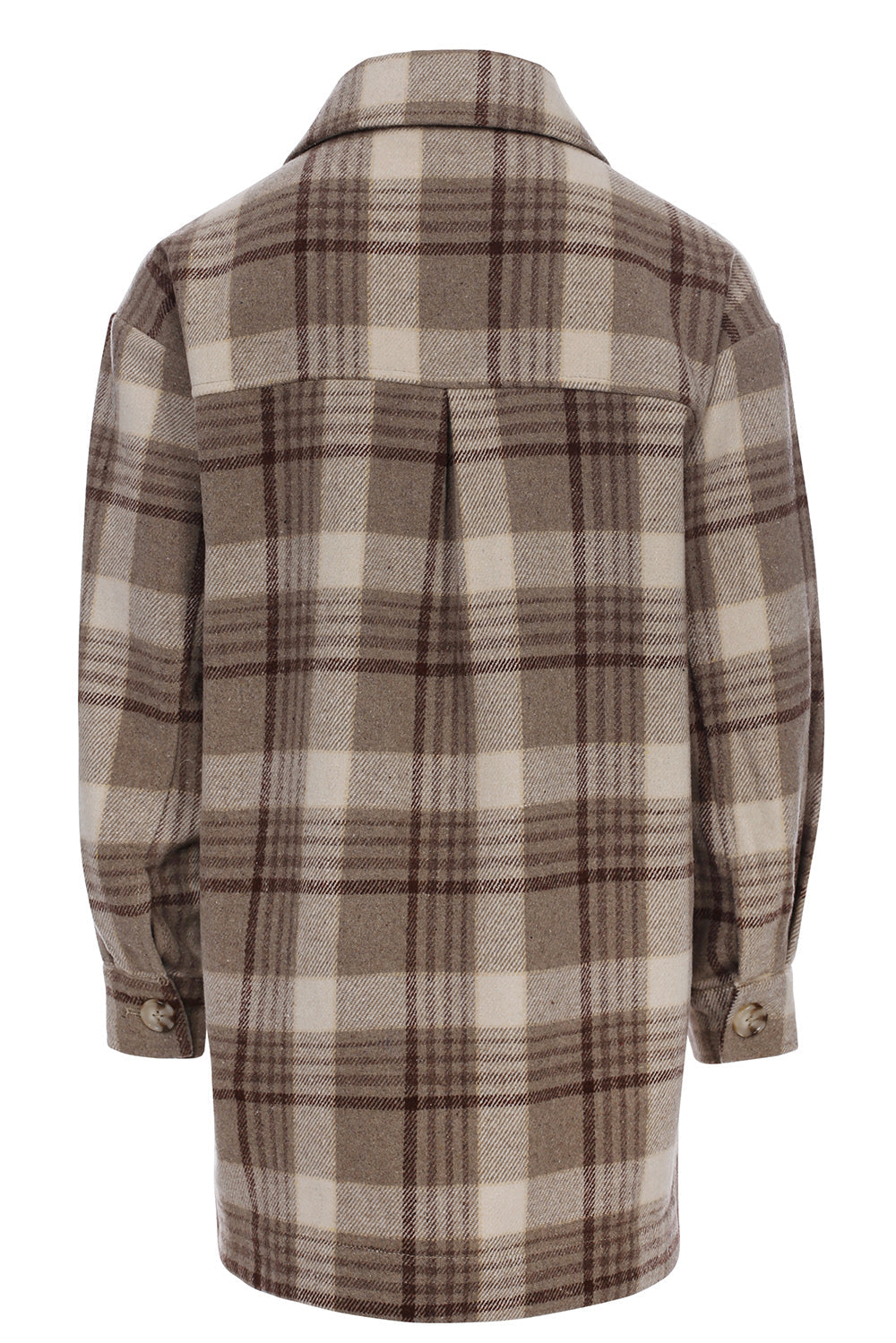 Meisjes Oversized Blouse van LOOXS 10sixteen in de kleur check in maat 176.