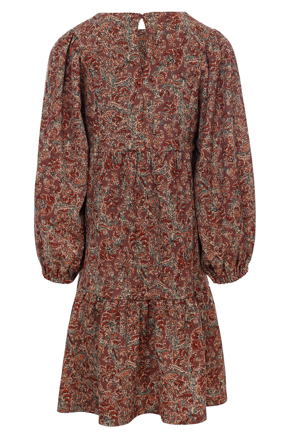 Meisjes Crinkle Wide Dress van LOOXS Little in de kleur Indian block print in maat 128.