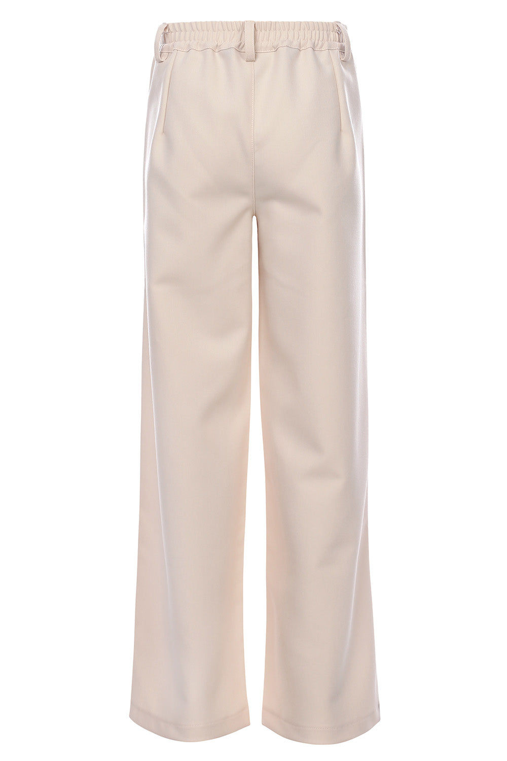 Meisjes Pantalon van LOOXS 10sixteen in de kleur Creamy in maat 170-176.