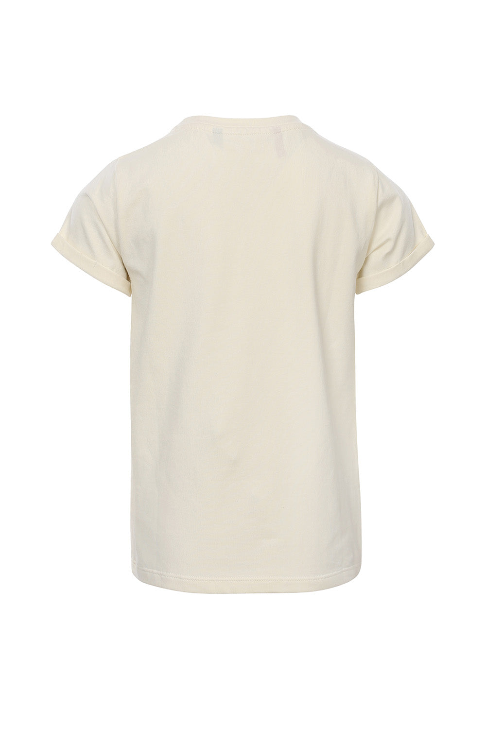 Meisjes T-Shirt van LOOXS Little in de kleur Ivory in maat 128.