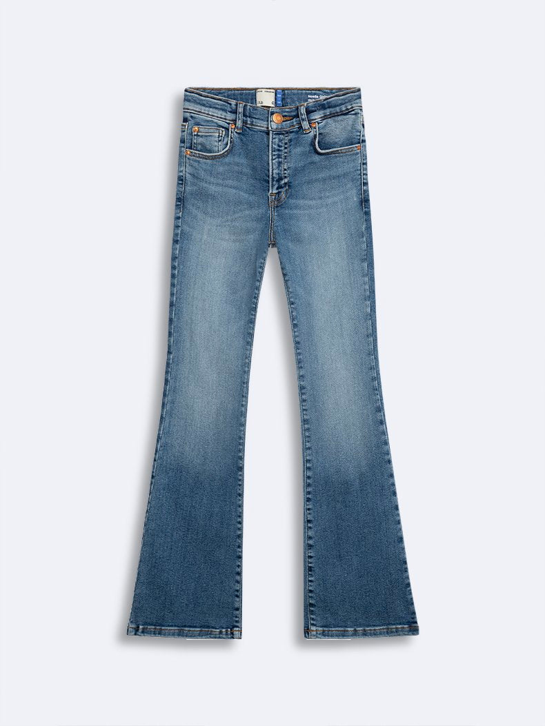 Meisjes Jeans NOELIA G Gionna Wash van LTB in de kleur Gionna Wash in maat 176.