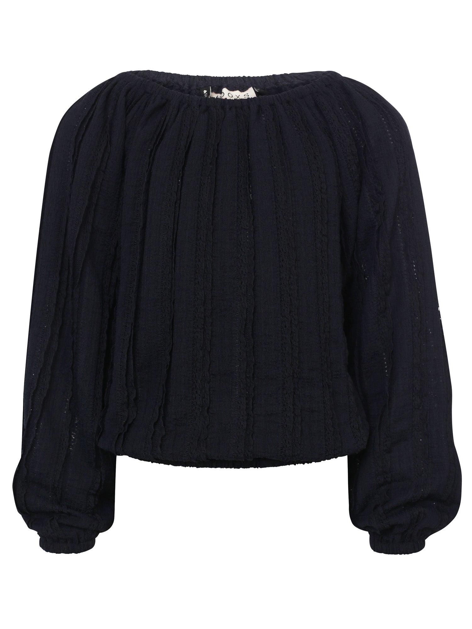 Meisjes Fancy Lace Top van LOOXS 10Sixteen in de kleur Dark navy in maat 176.
