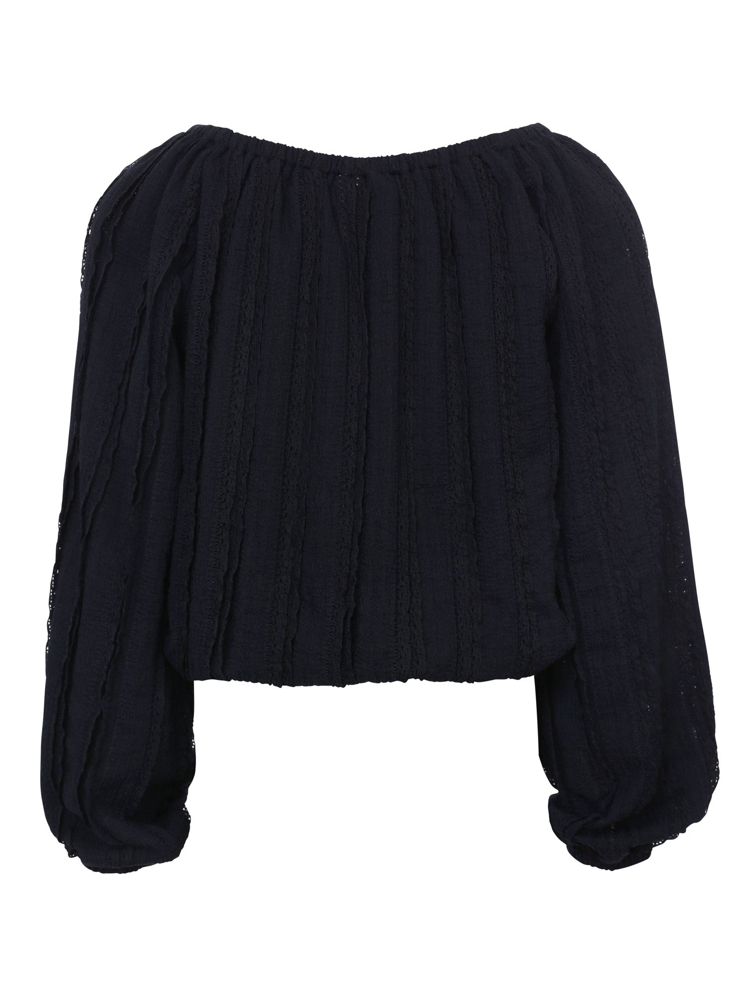 Meisjes Fancy Lace Top van LOOXS 10Sixteen in de kleur Dark navy in maat 176.