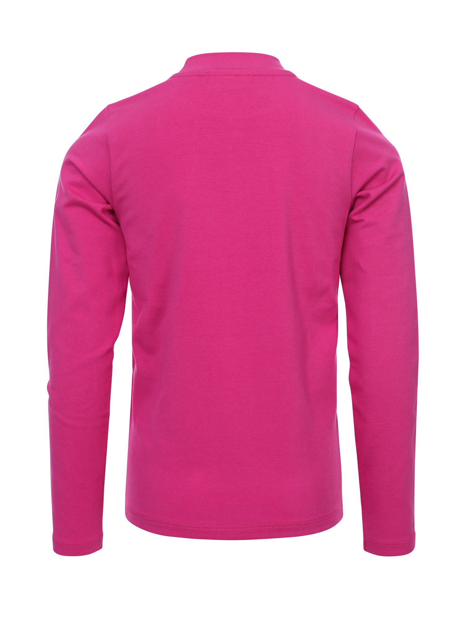 Meisjes T-Shirt Longsleeve van LOOXS Little in de kleur magenta pink in maat 128.