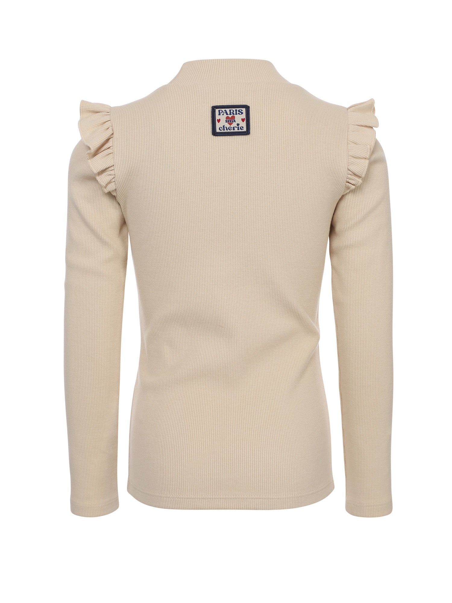 LOOXS Little Rib T-Shirt With Ruffles