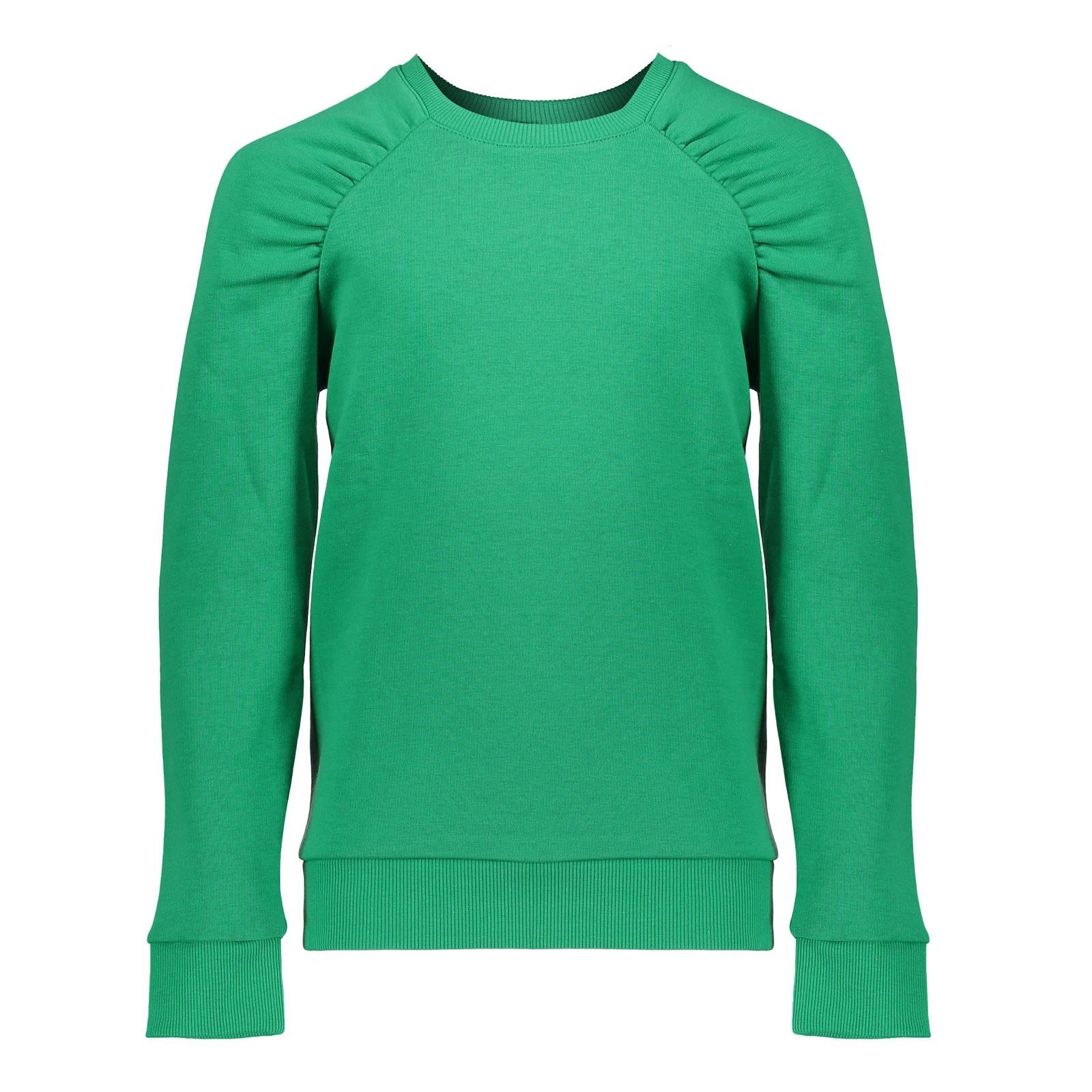 Meisjes Sweater pleads at arm van Geisha in de kleur Evergreen in maat 176.