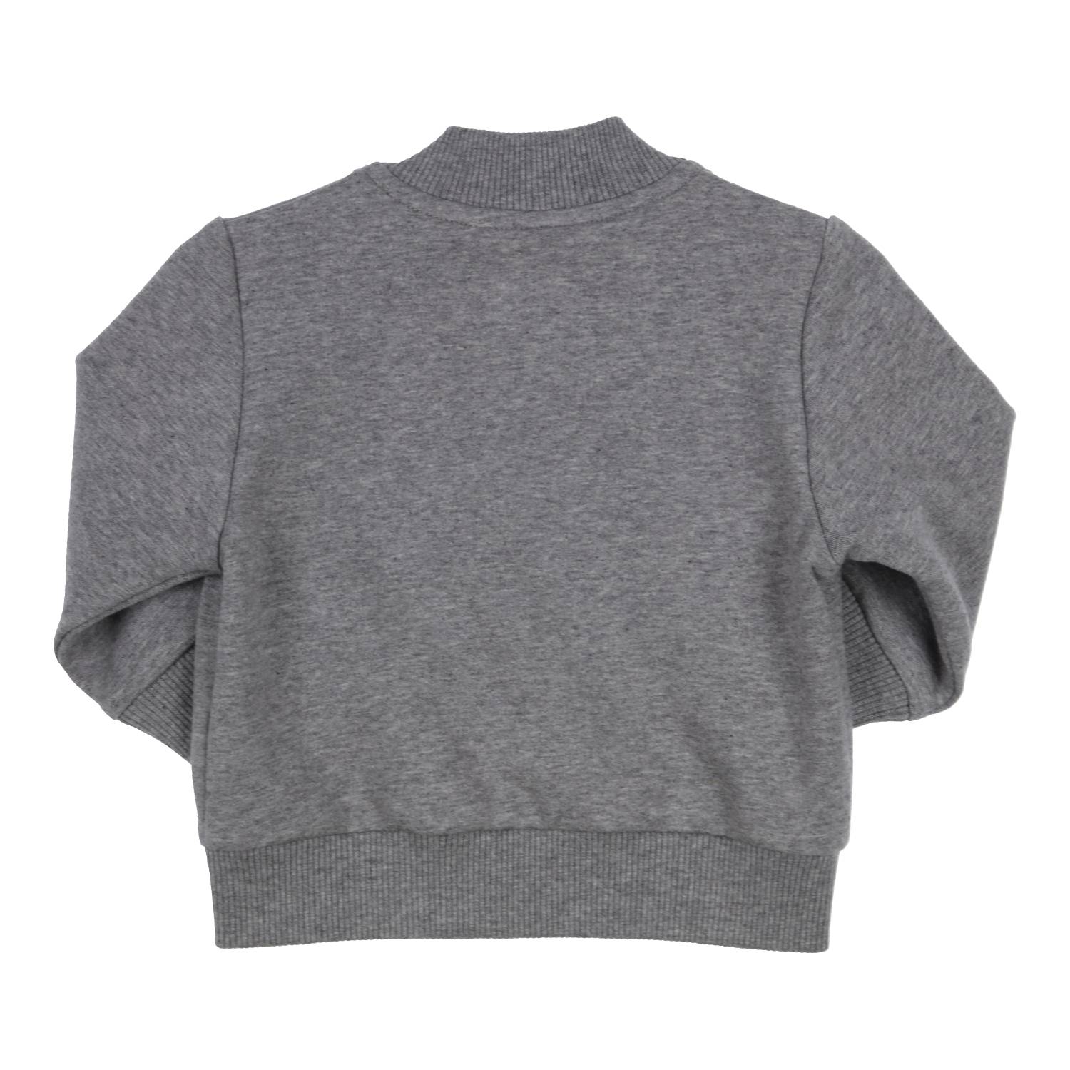 Jongens Cardigan Carbonchine van Gymp in de kleur Grey Melange in maat 86.