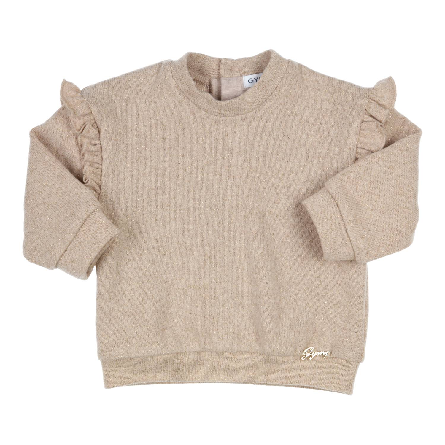 Meisjes Sweater Lucia van Gymp in de kleur Beige in maat 86.