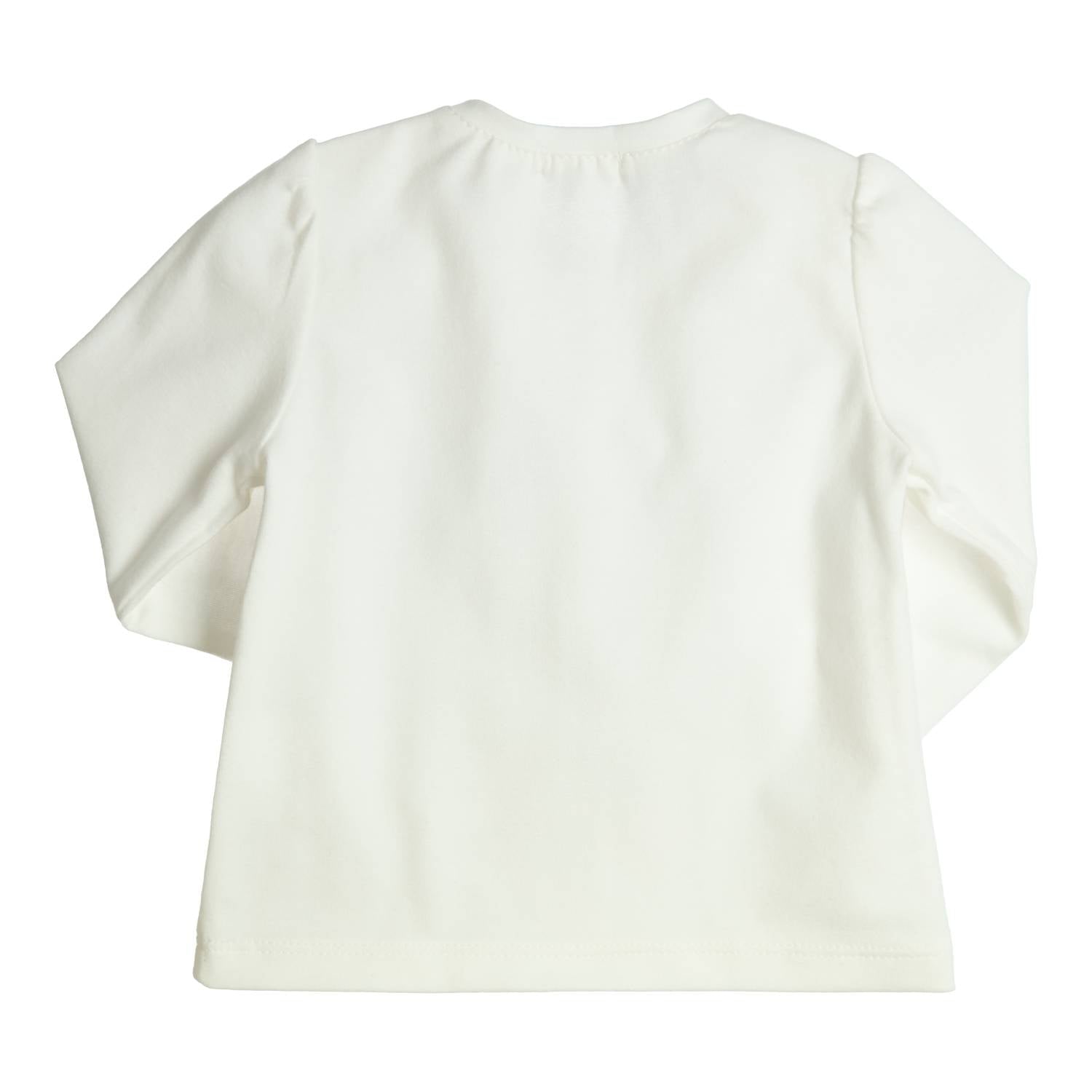 Meisjes Longsleeve Aerodoux van Gymp in de kleur Off White in maat 86.