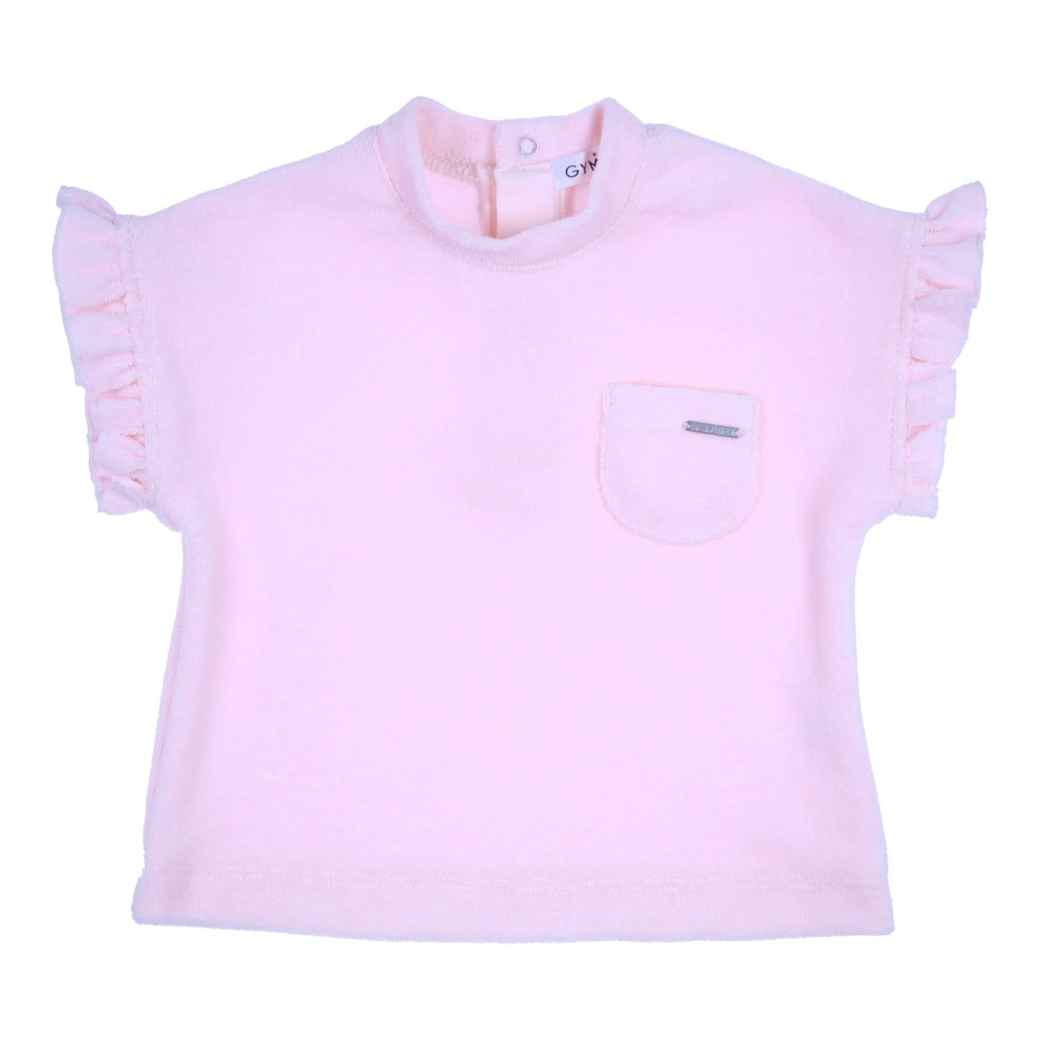 Meisjes T-shirt Ido van Gymp in de kleur Rose in maat 86.