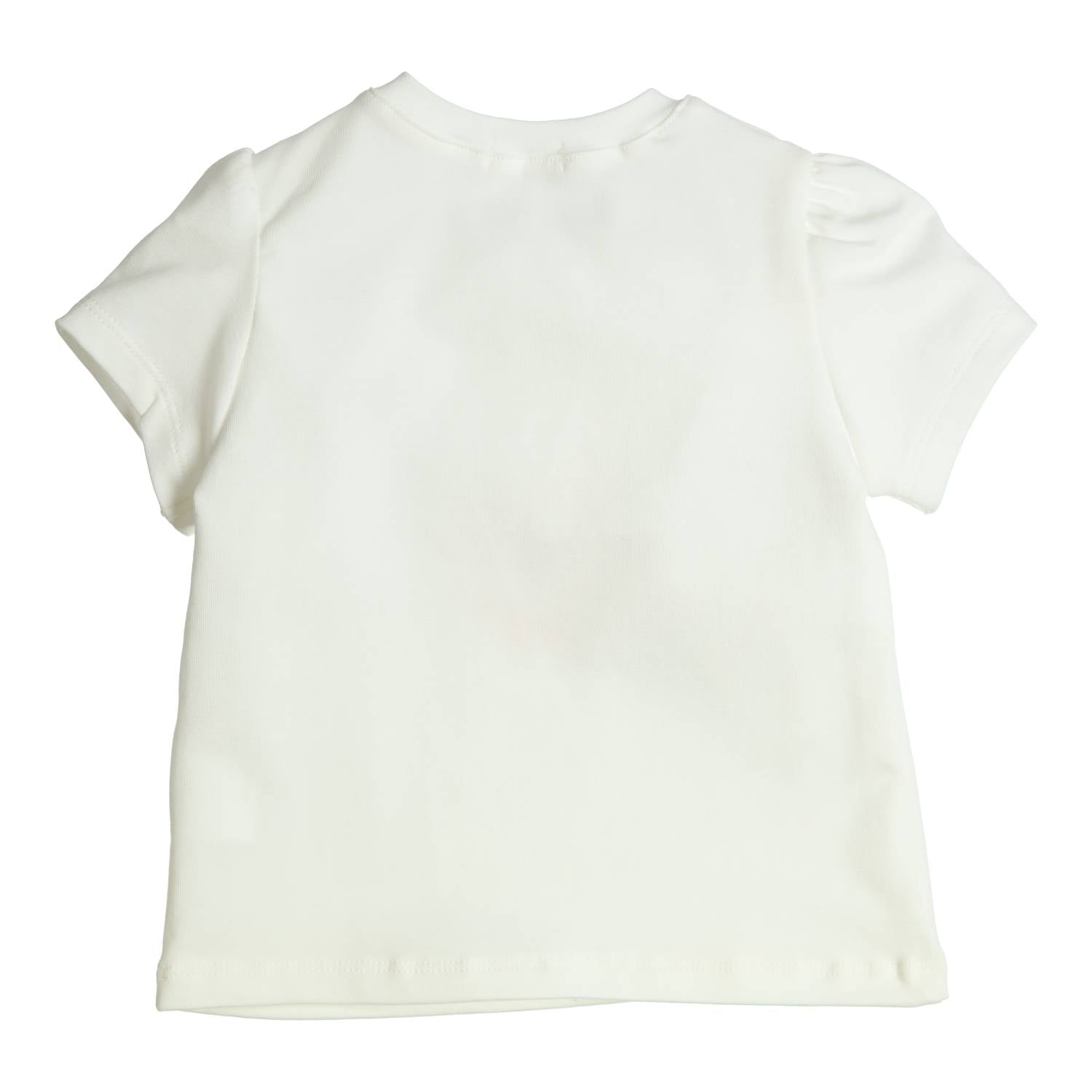 Meisjes T-shirt Aerobic van Gymp in de kleur Off White in maat 86.