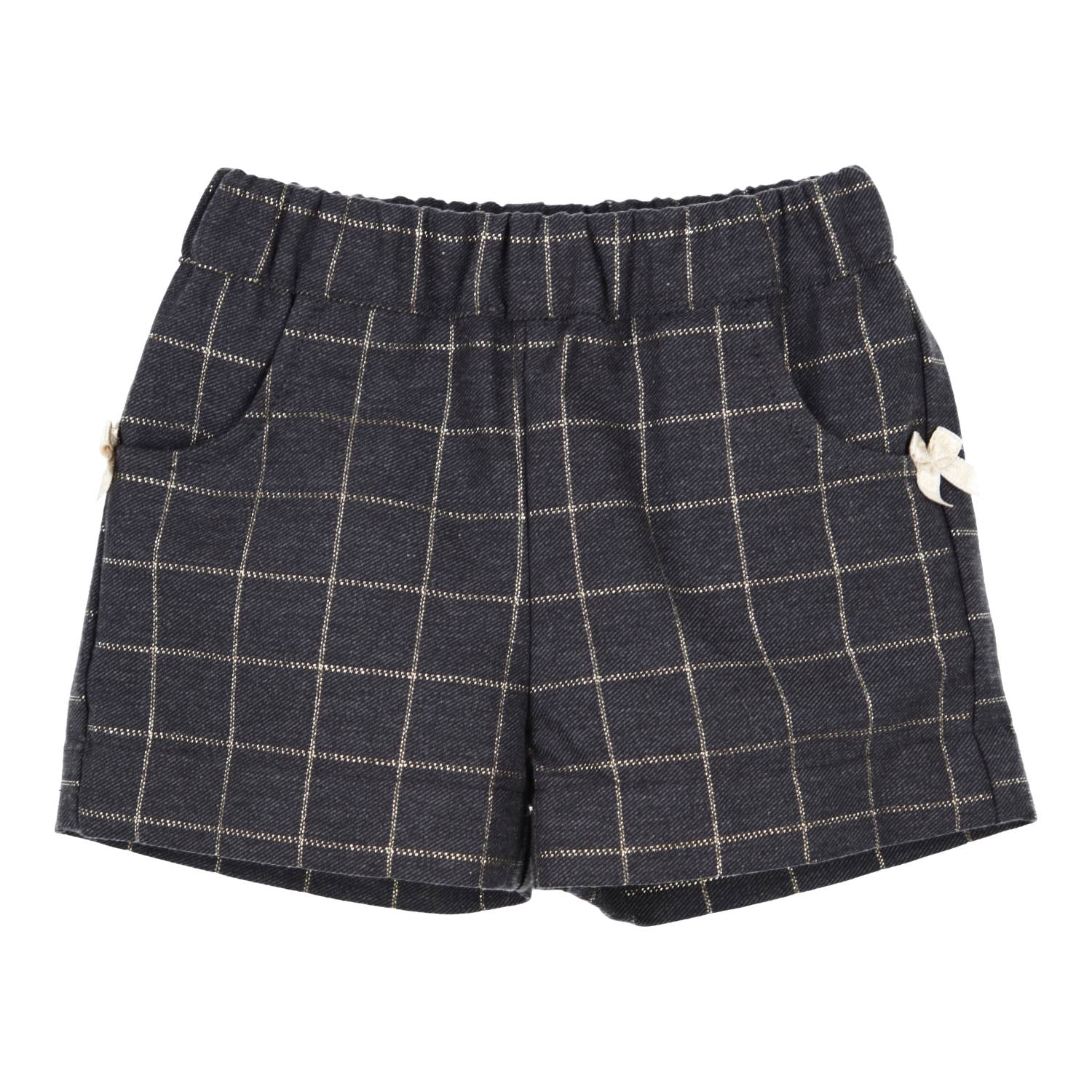 Meisjes Shorts Ruth van Gymp in de kleur Anthracite - Gold in maat 86.
