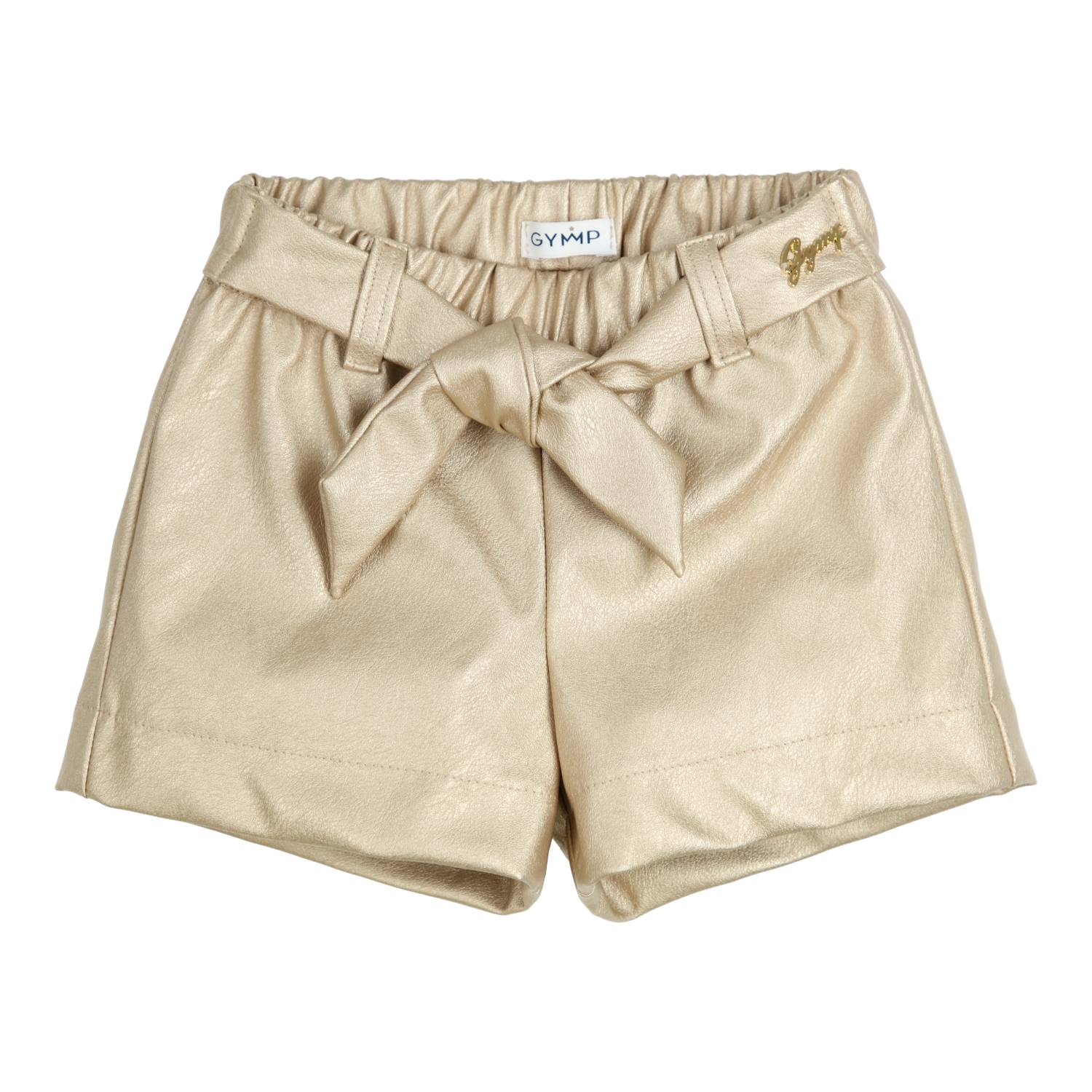 Meisjes Shorts Mylo van Gymp in de kleur Gold in maat 86.