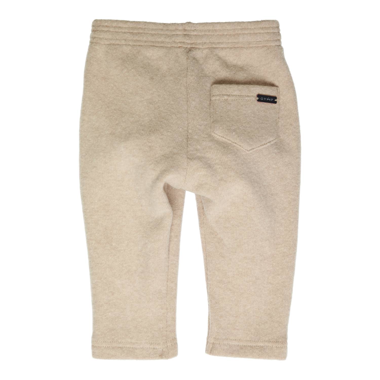 Jongens Trousers Gillo van Gymp in de kleur Beige in maat 86.