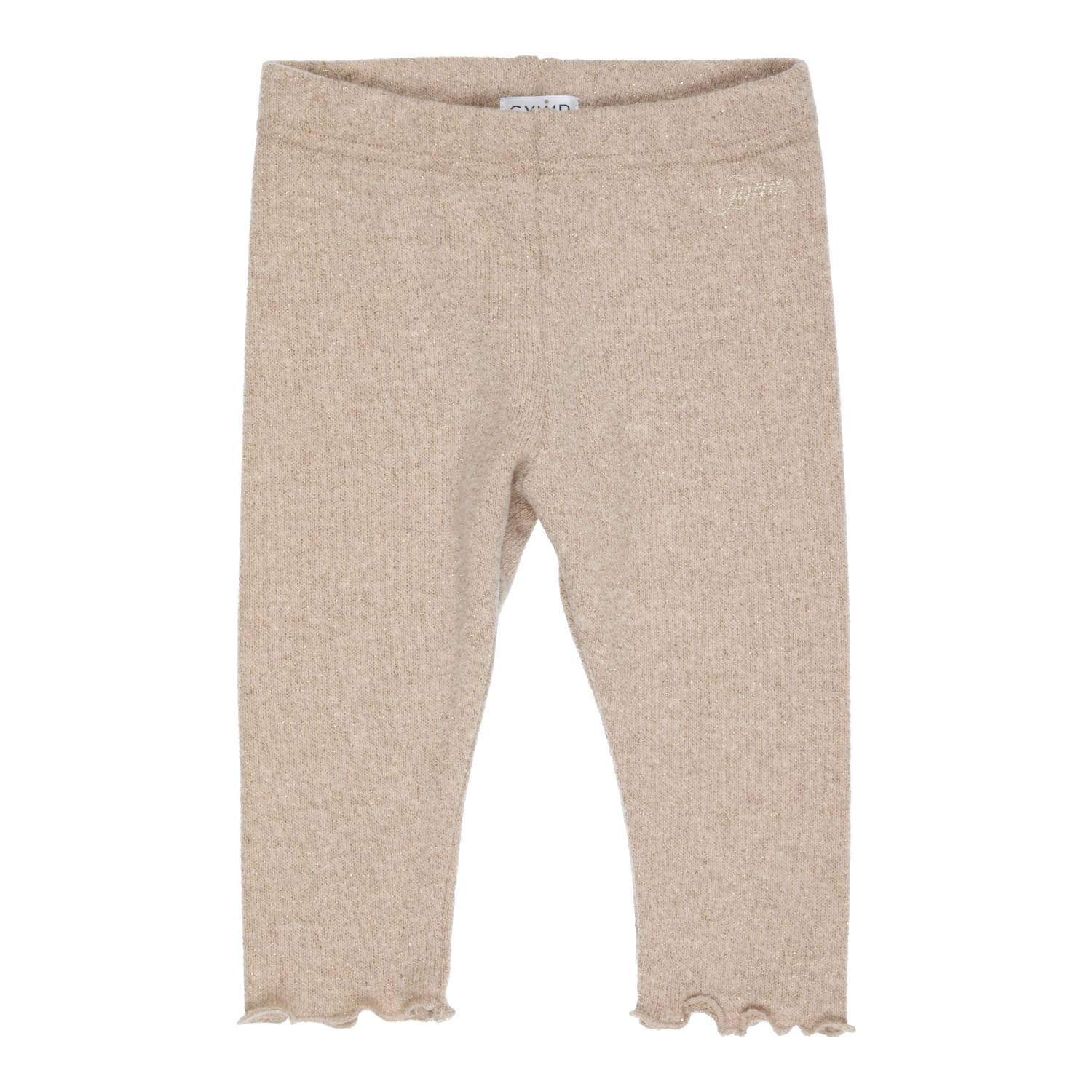 Meisjes Legging Lucia van Gymp in de kleur Beige in maat 86.