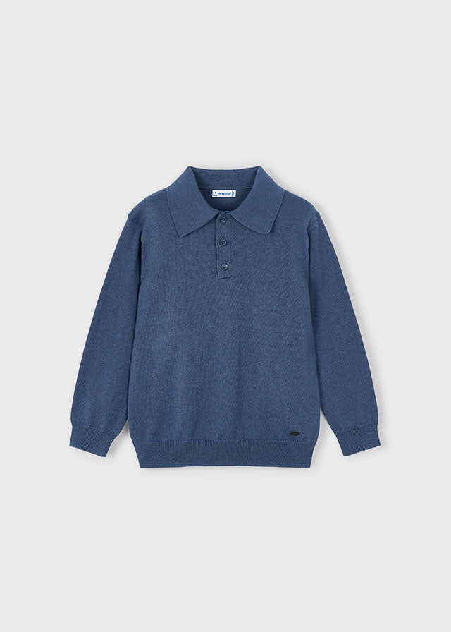 Mayoral L/s knit polo