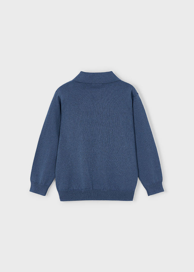 Mayoral L/s knit polo