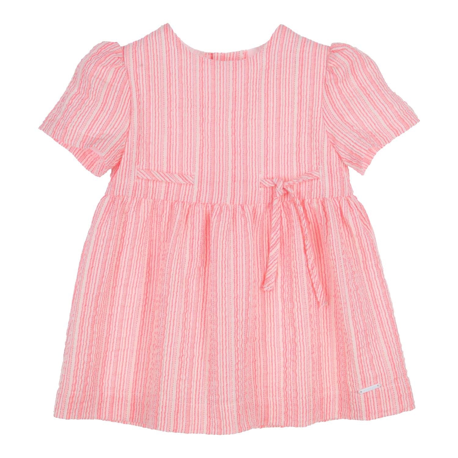 Meisjes Dress Almira van Gymp in de kleur Rose - Ecru in maat 86.