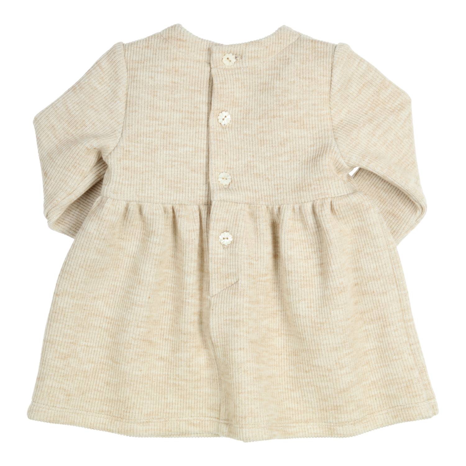 Meisjes Dress Centia van Gymp in de kleur Gold in maat 86.