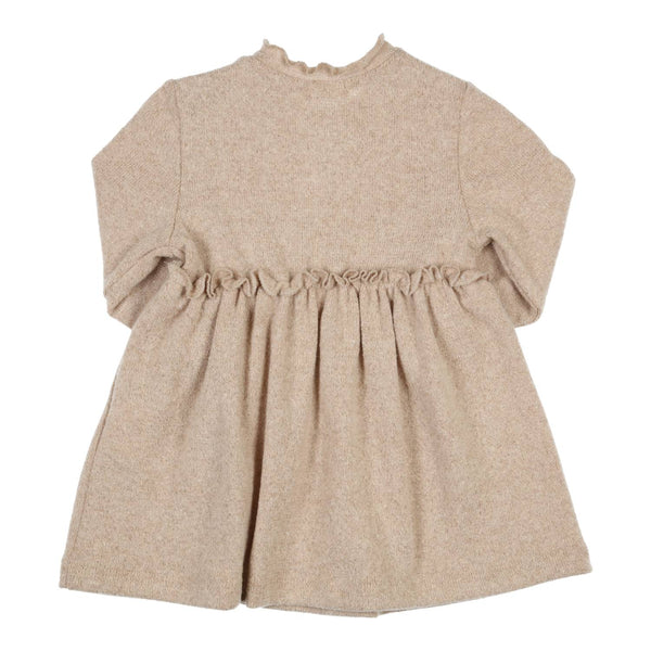 Meisjes Dress Lucia van Gymp in de kleur Beige in maat 92.