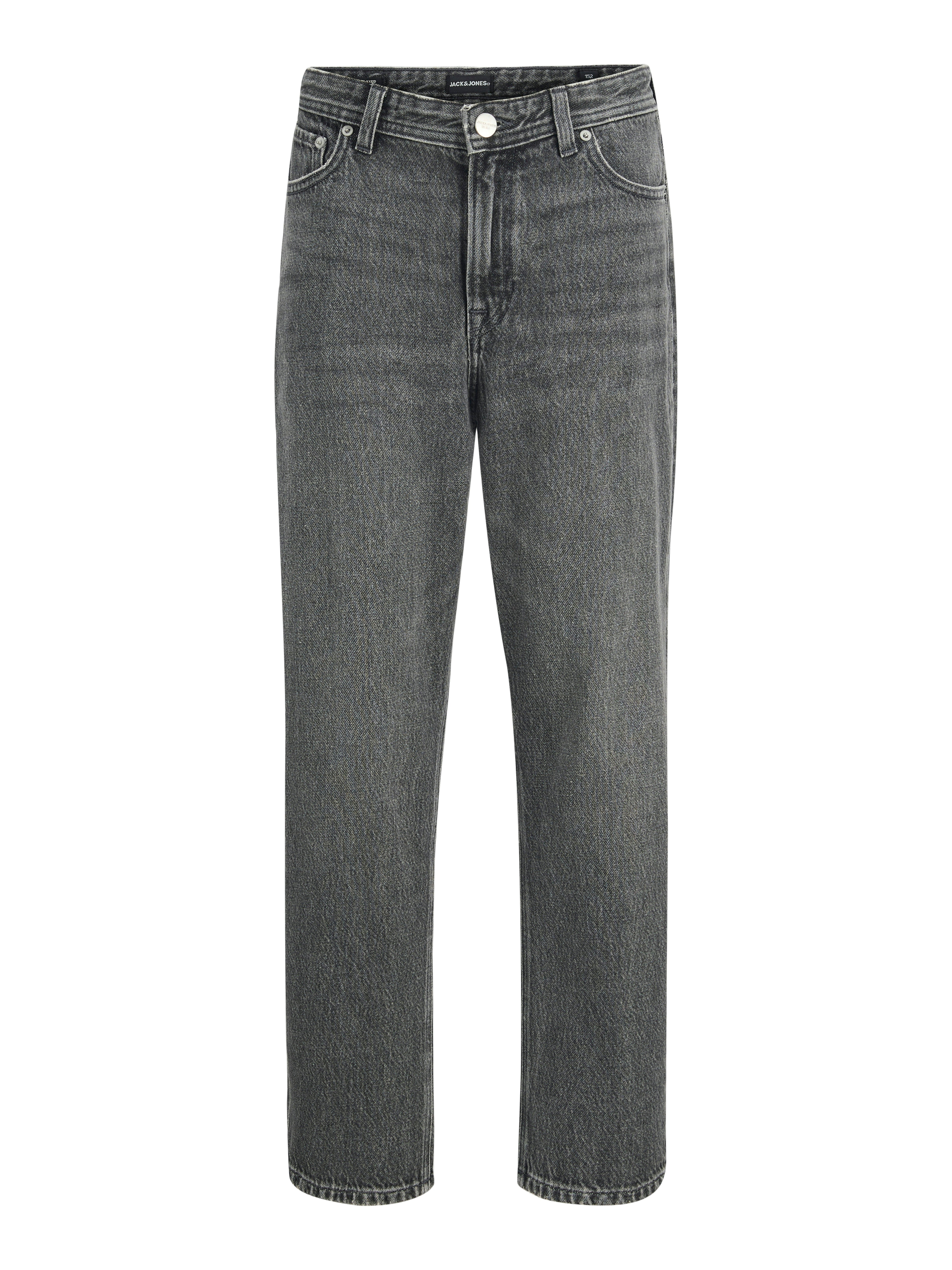 Jongens JJICHRIS JJORIGINAL SBD 444 SN JNR van Jack & Jones Junior in de kleur Black Denim in maat 176.