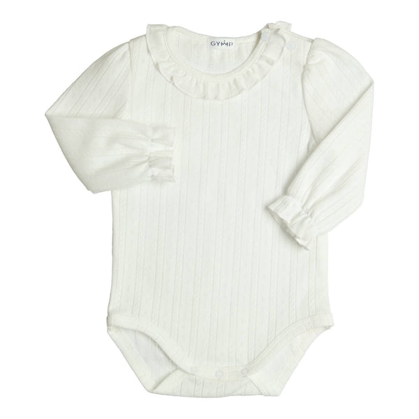 Meisjes Romper Odette van in de kleur Off White in maat 92.