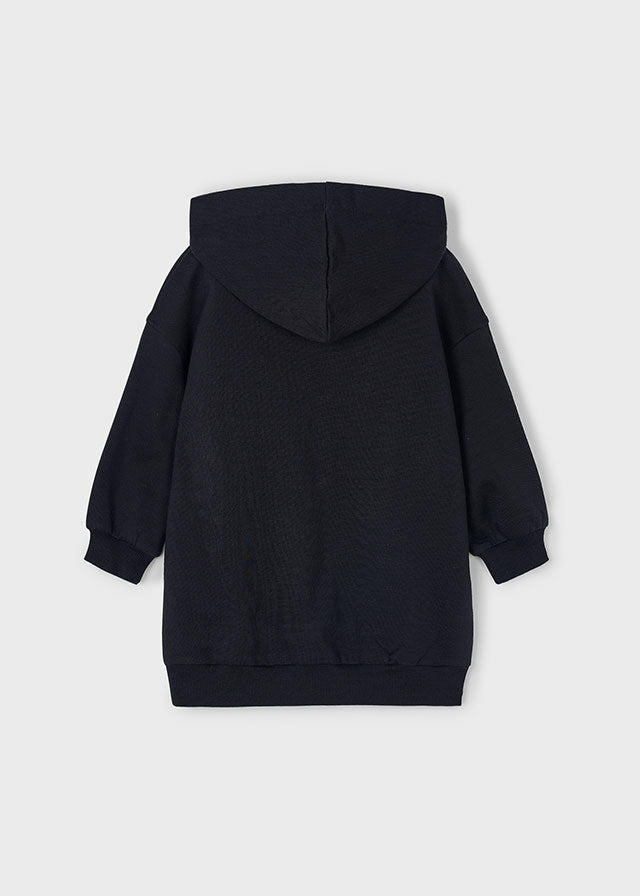 Mayoral Fleece hooded dress