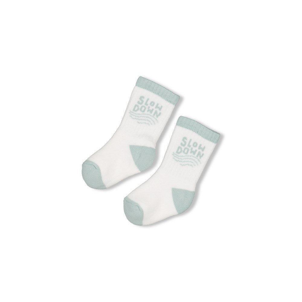 s Sokken - Turtelly Cool van Feetje in de kleur Offwhite in maat 56-62.