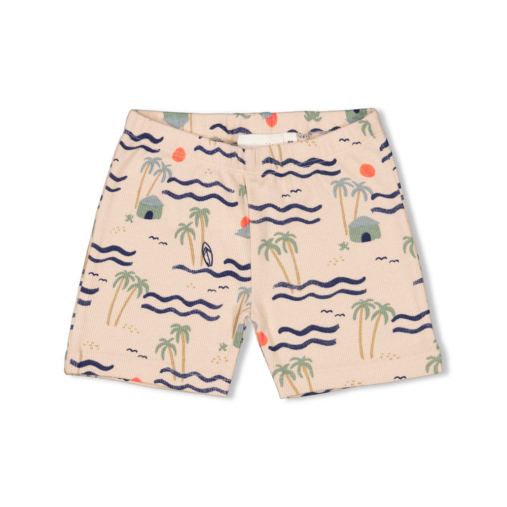 Jongens Pete Palm - Premium Summerwear by FEETJE van Feetje in de kleur Zand in maat 122.