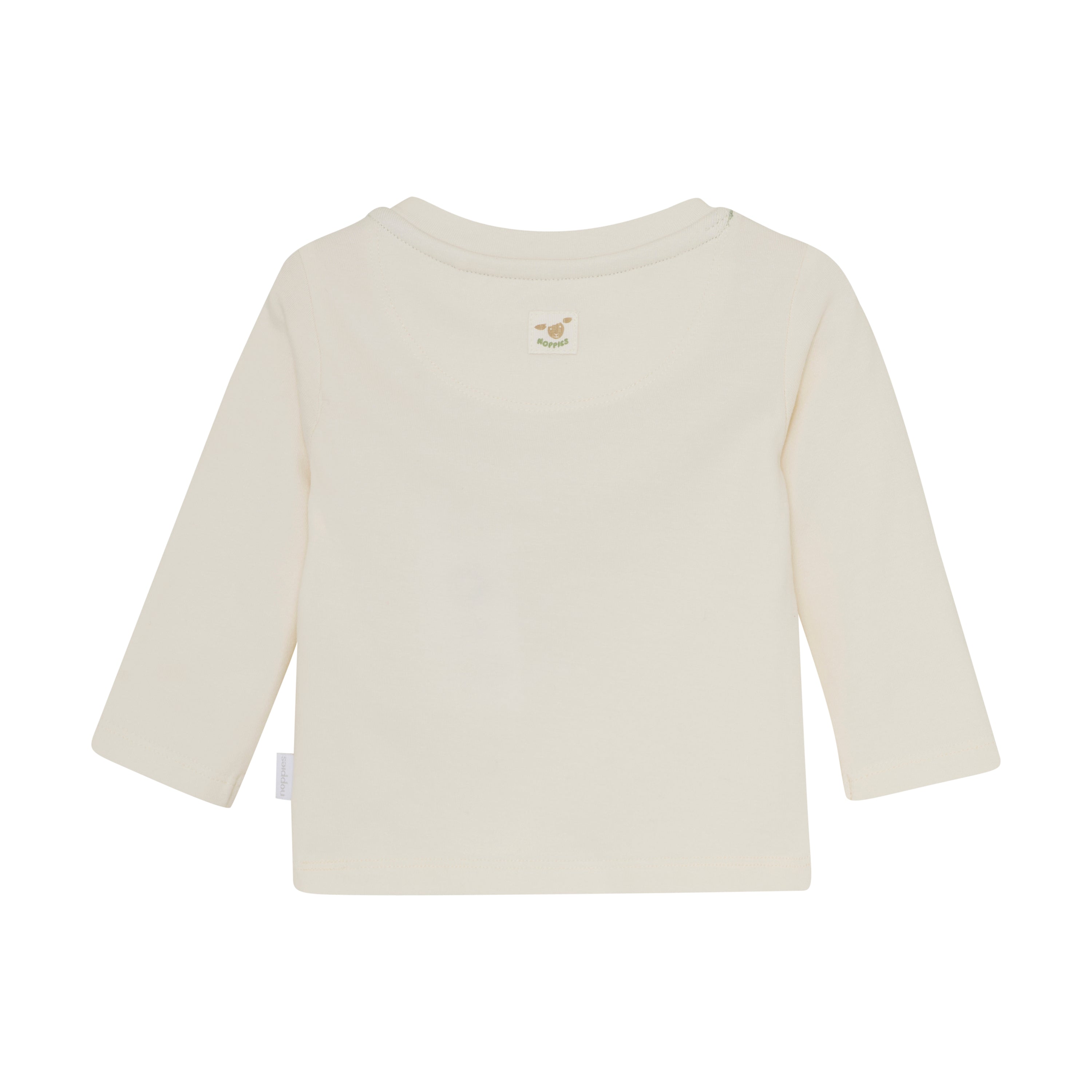 Unisexs Unisex Tee Sjeba long sleeve van Noppies in de kleur White in maat 68.