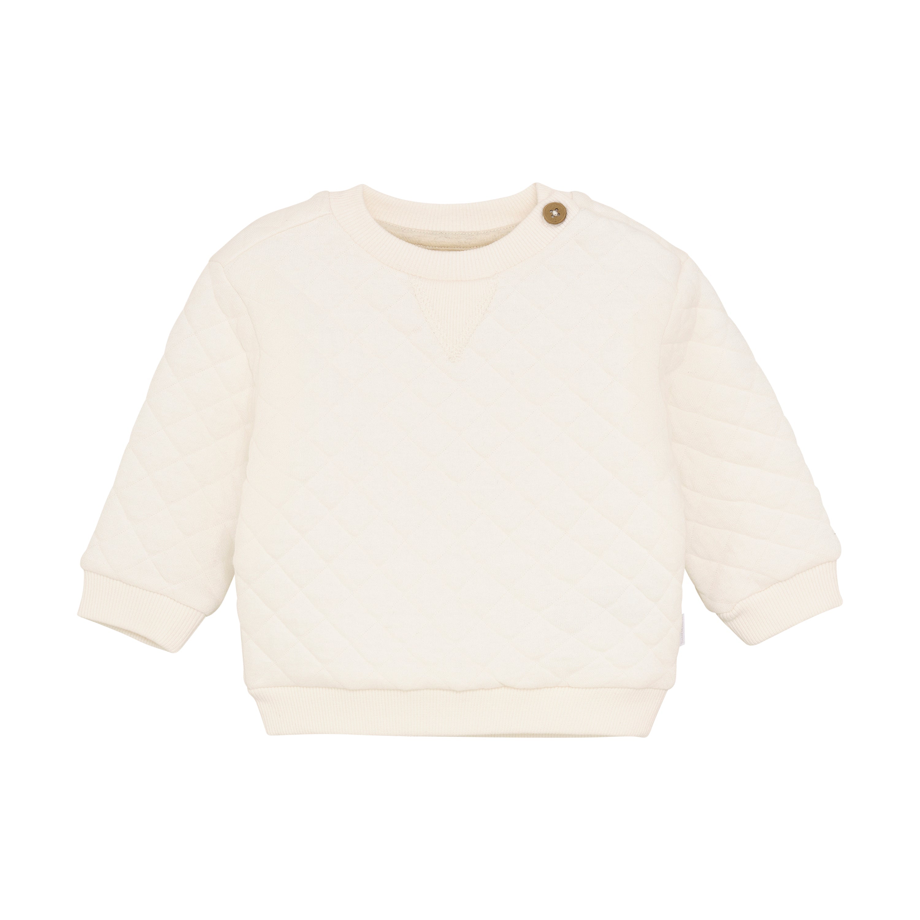 Unisexs U Sweater Semmes long sleeve van Noppies in de kleur White in maat 68.