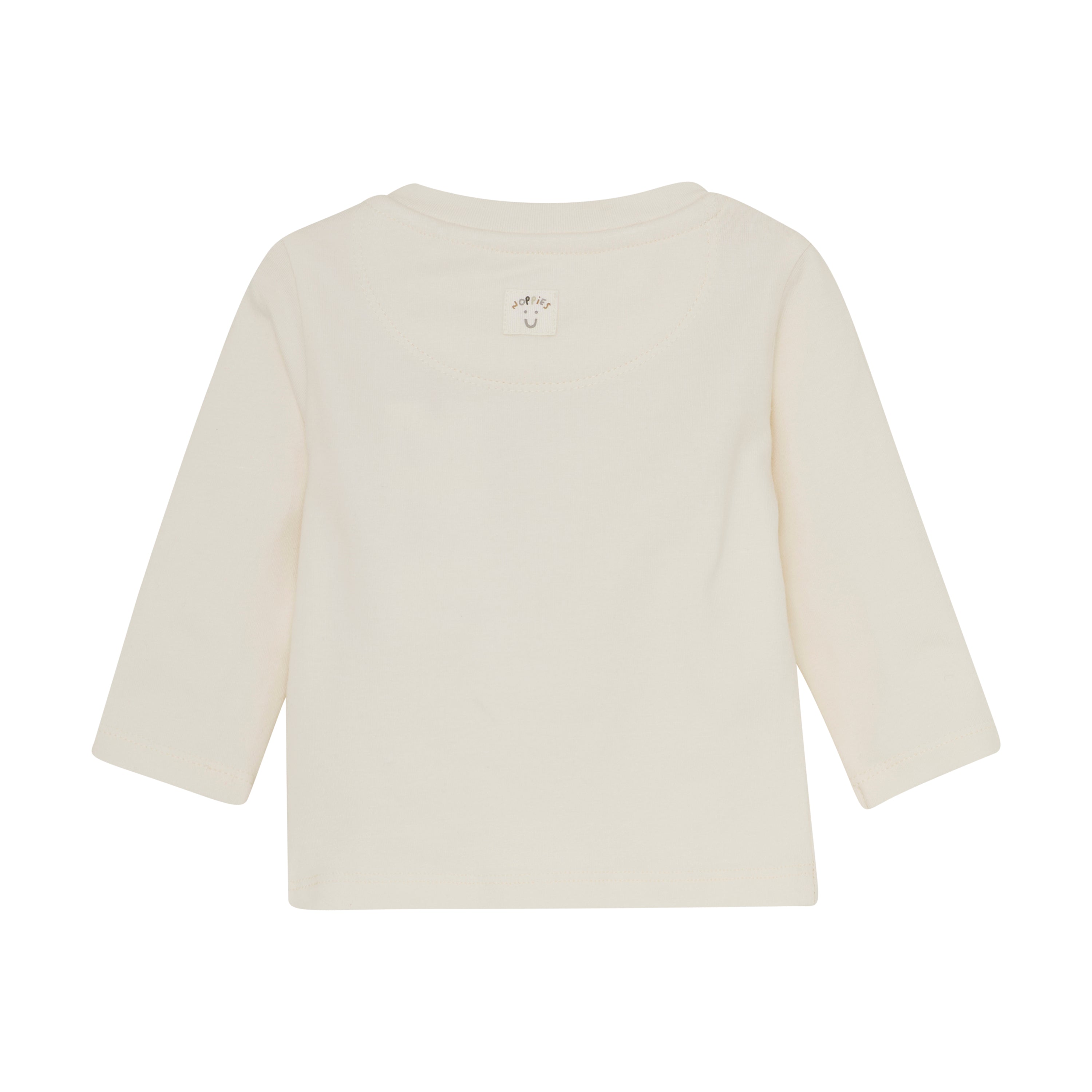 Unisexs Unisex Tee Sealy long sleeve van Noppies in de kleur White in maat 68.
