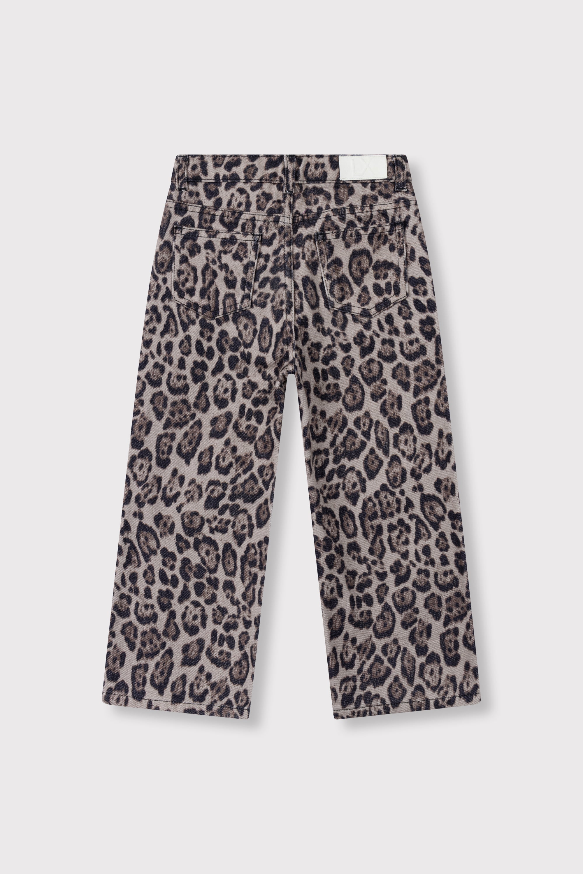 Meisjes Pants Wide Leg AOP van ALIX Mini in de kleur Animal in maat 158-164.