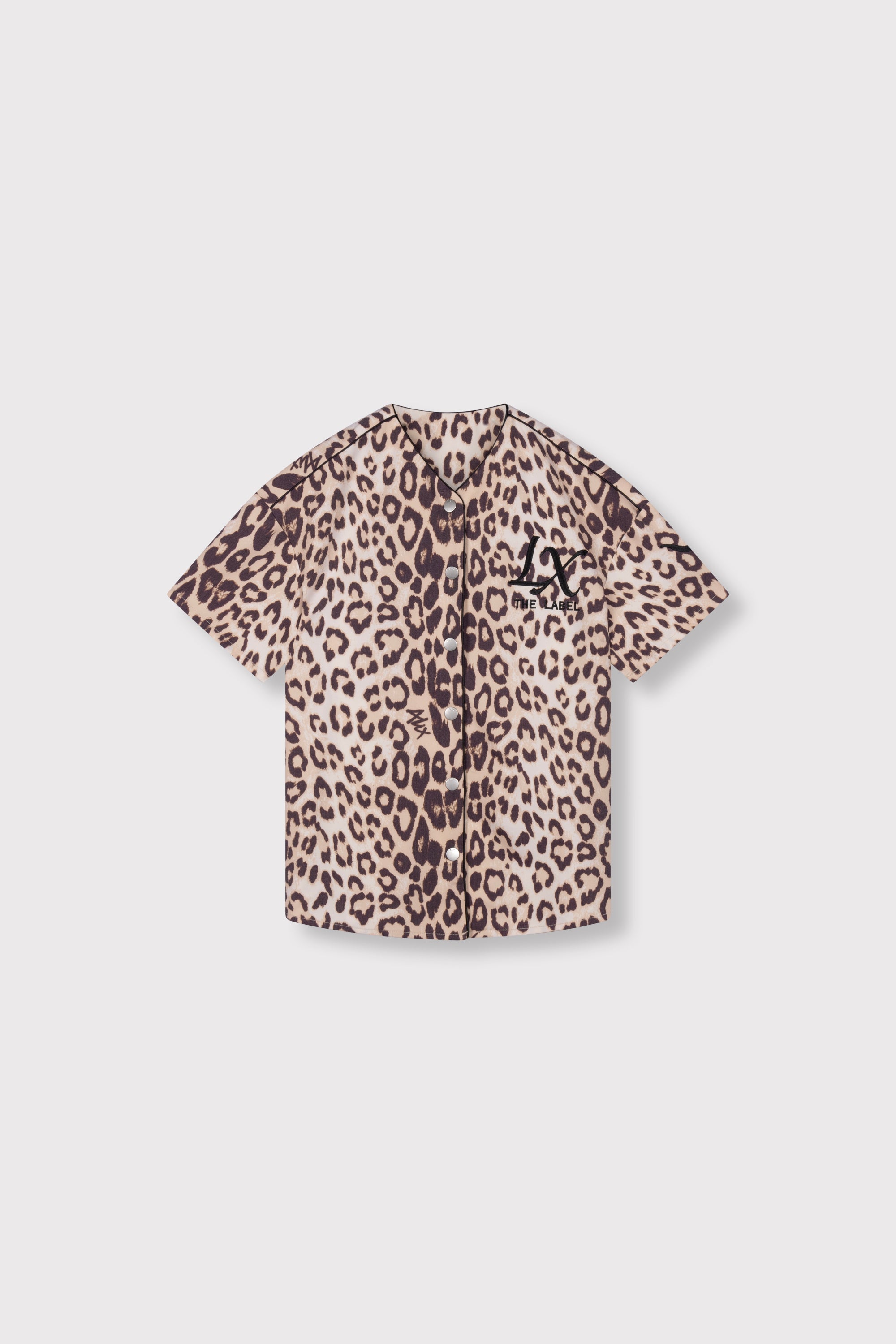 Meisjes woven baseball dress van ALIX Mini in de kleur animal in maat 158-164.