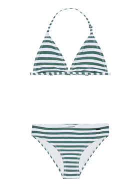 Meisjes PRTMicky JR triangle bikini van Protest in de kleur Veggie Green in maat 176.