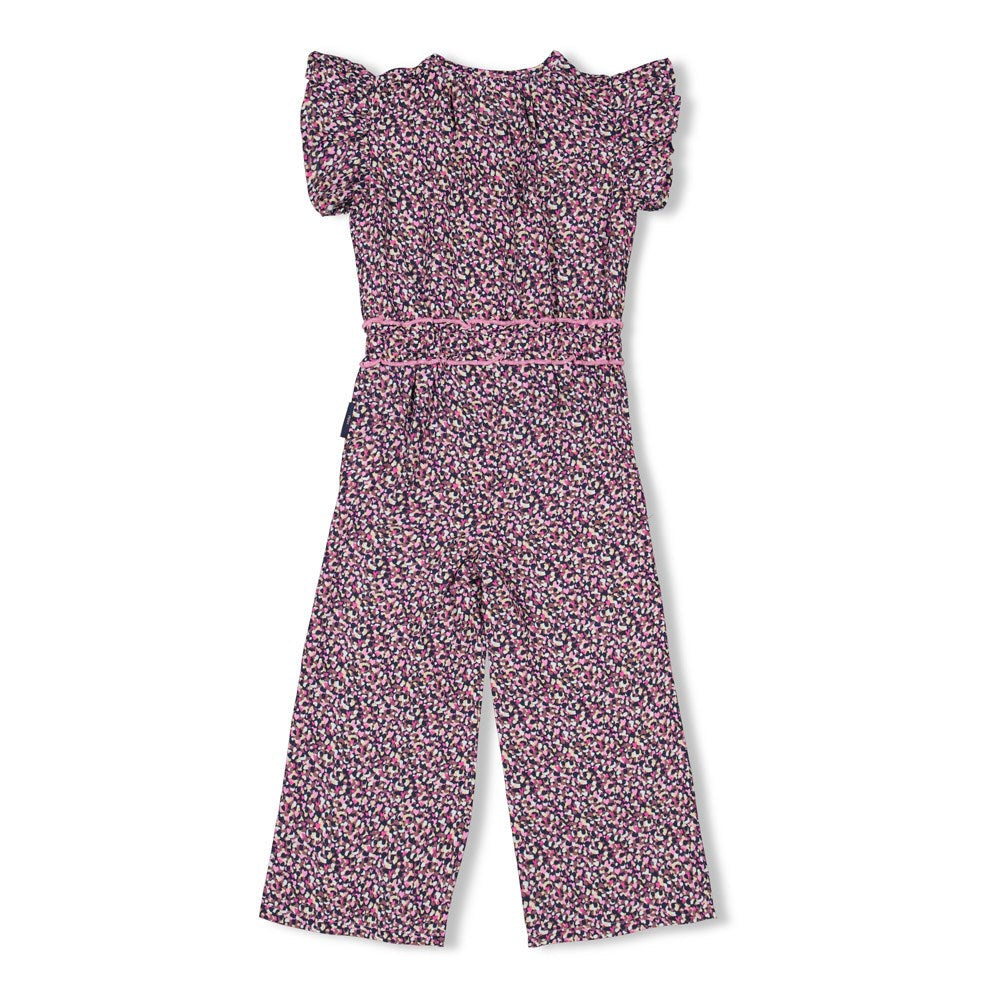 Meisjes Jumpsuit AOP - Dream About Summer van Jubel in de kleur Marine in maat 128.