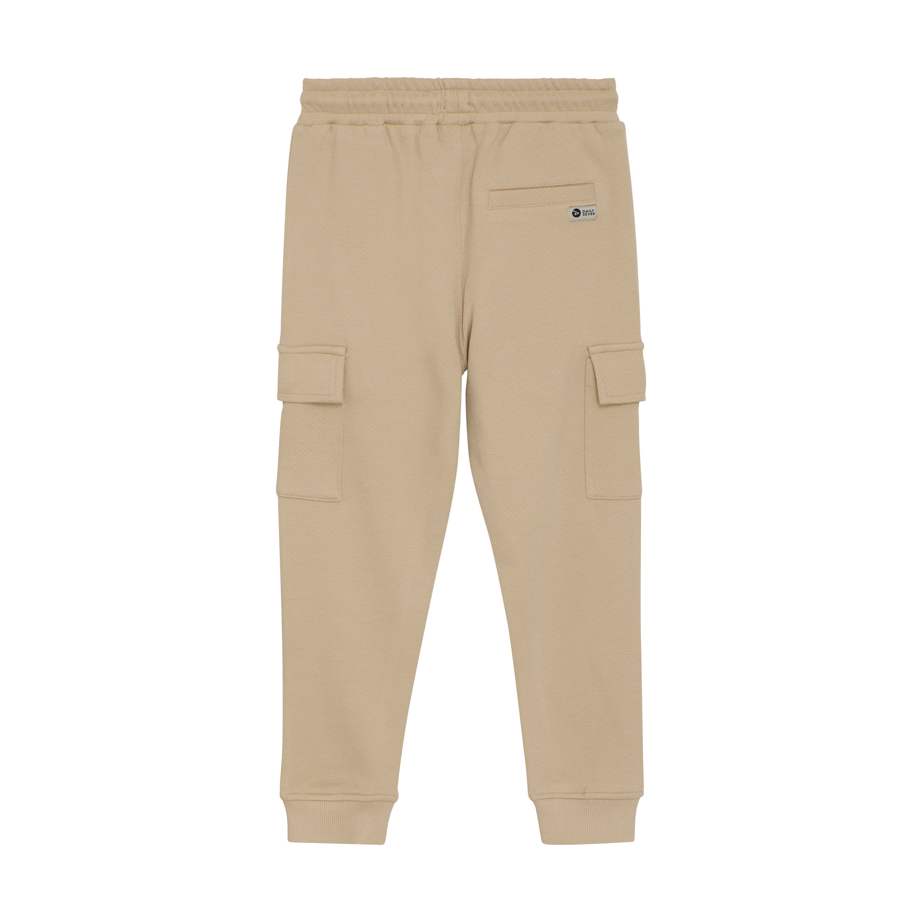 Jongens Cargo Pants Structure van Daily7 in de kleur Latte Sand in maat 128.