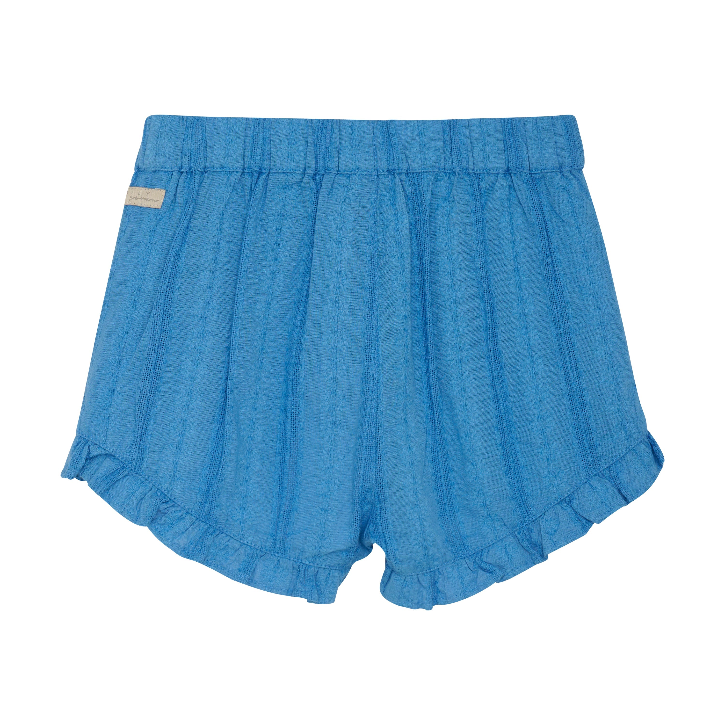 Meisjes Shorts Structured van Daily7 in de kleur Dusty Royal Blue in maat 128.