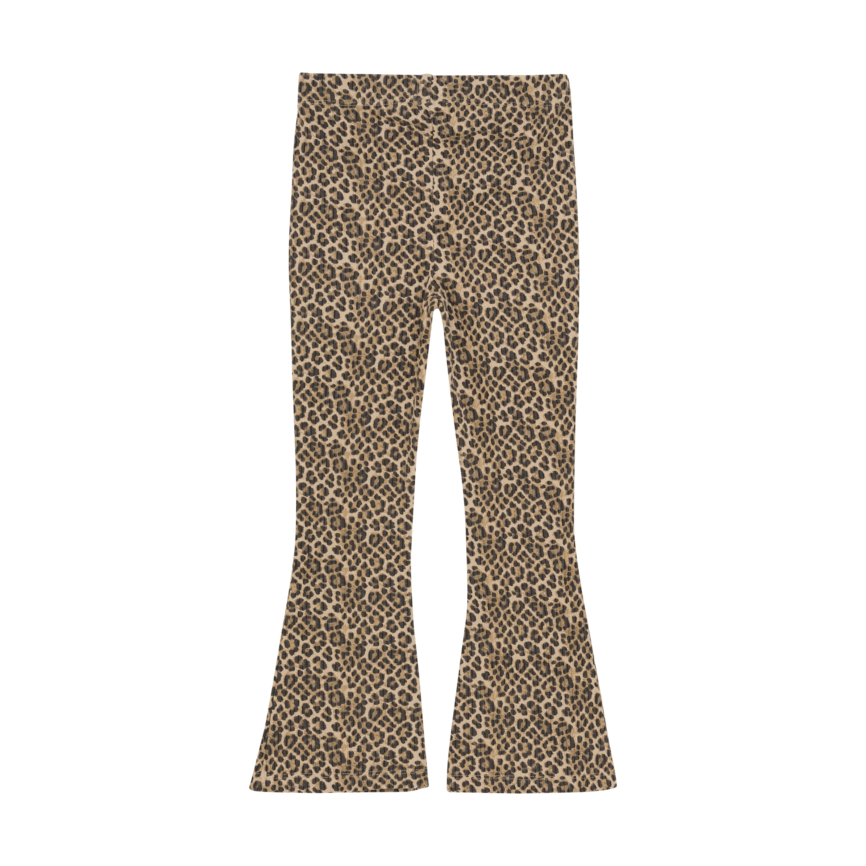 Meisjes Animal Flared Pants van Daily7 in de kleur Latte Sand in maat 128.