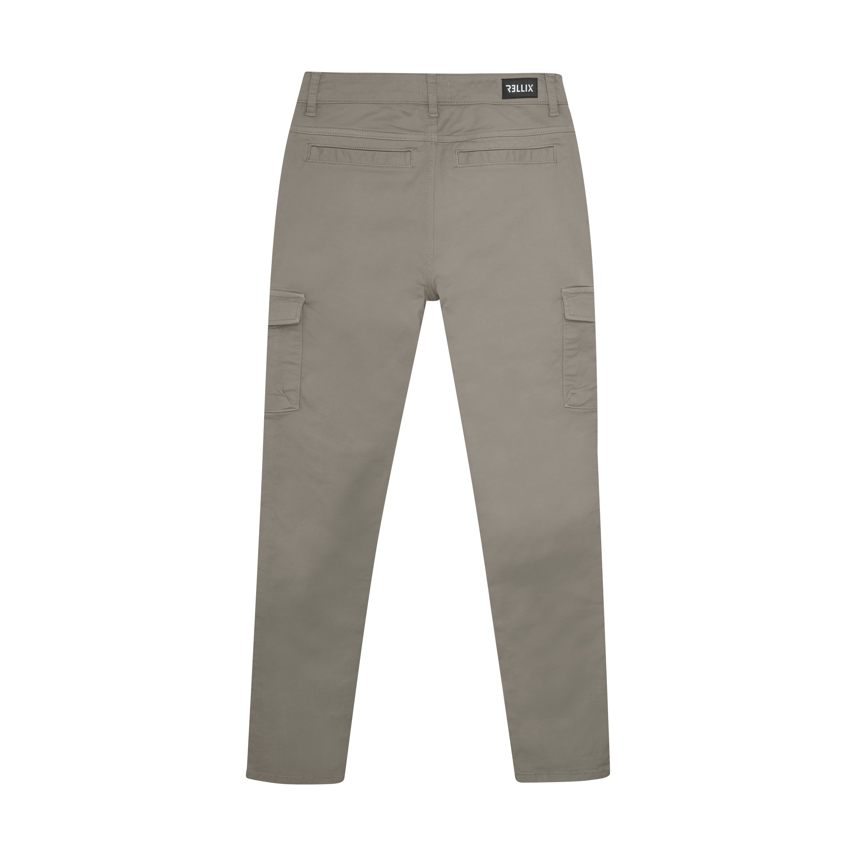 Jongens Cargo Pants Rellix van Rellix in de kleur Smoked Pearl in maat 188.