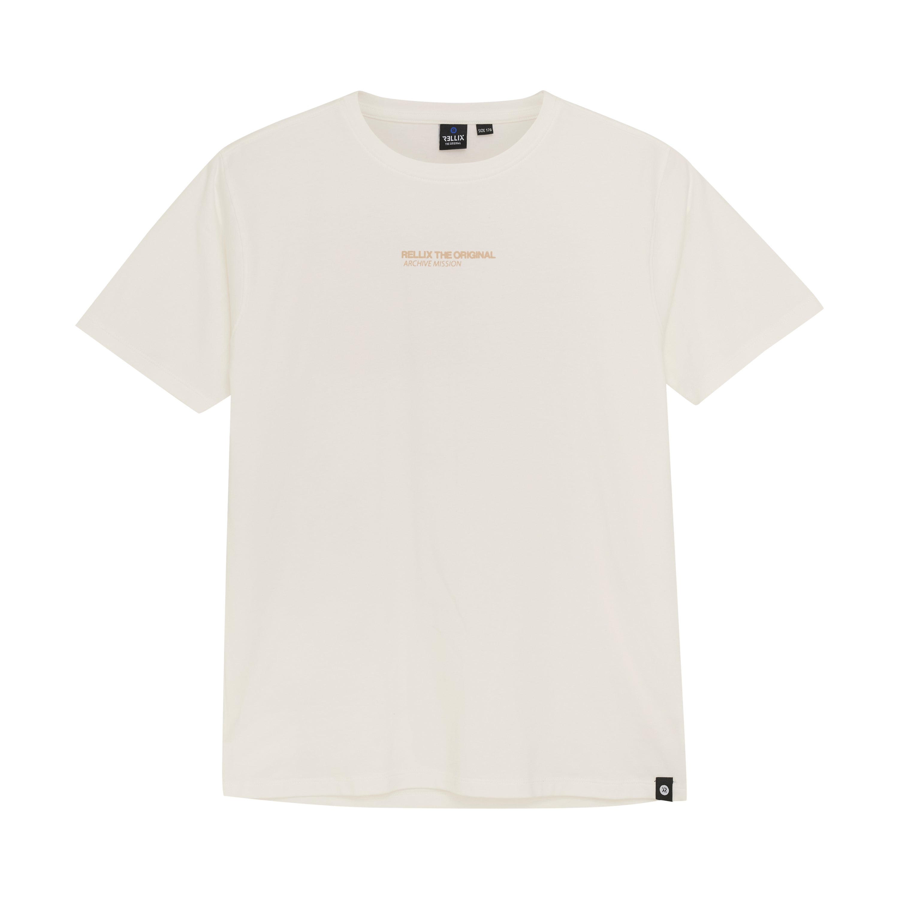 Jongens T-shirt RLX Backprint van Rellix in de kleur White in maat 188.