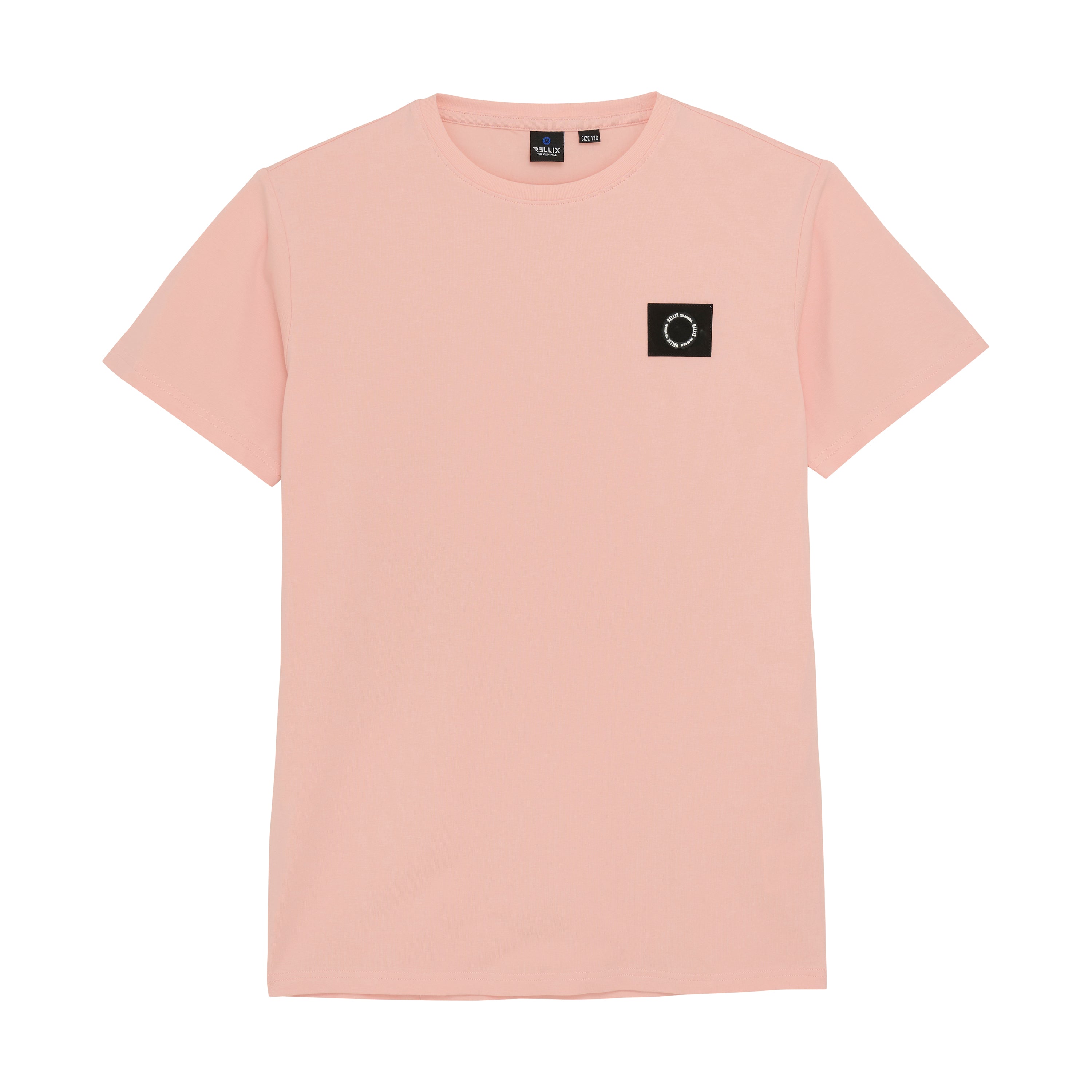 Jongens T-shirt SS Basic van Rellix in de kleur Dusty Pink in maat 188.
