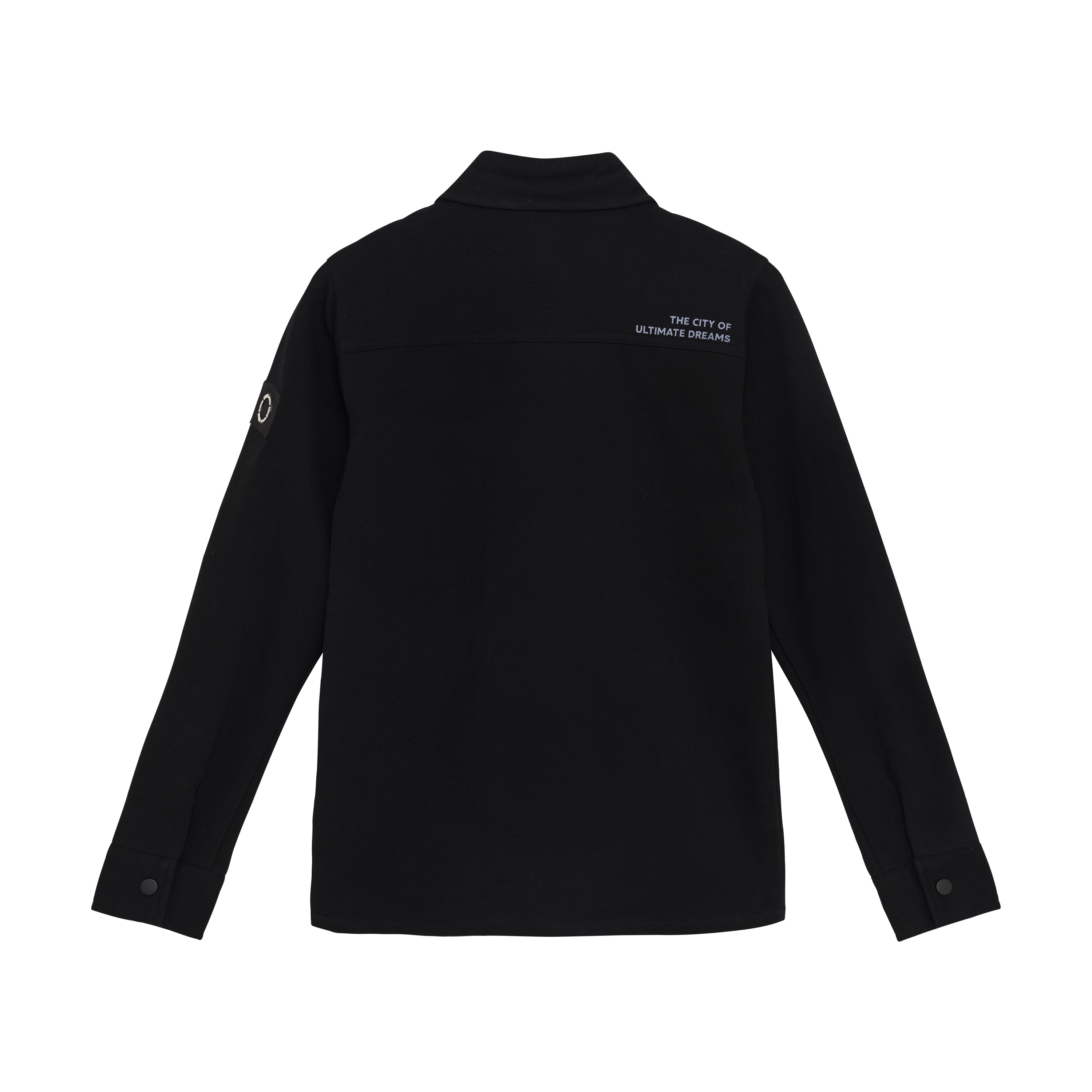 Jongens Shirt Jacket Rellix Twill van Rellix in de kleur Black in maat 188.