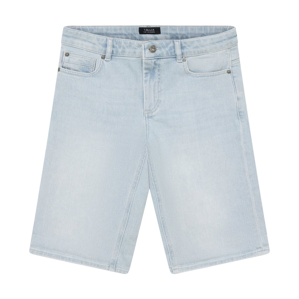 Jongens Denim Short Straight van Rellix in de kleur Light Denim Blue in maat 188.