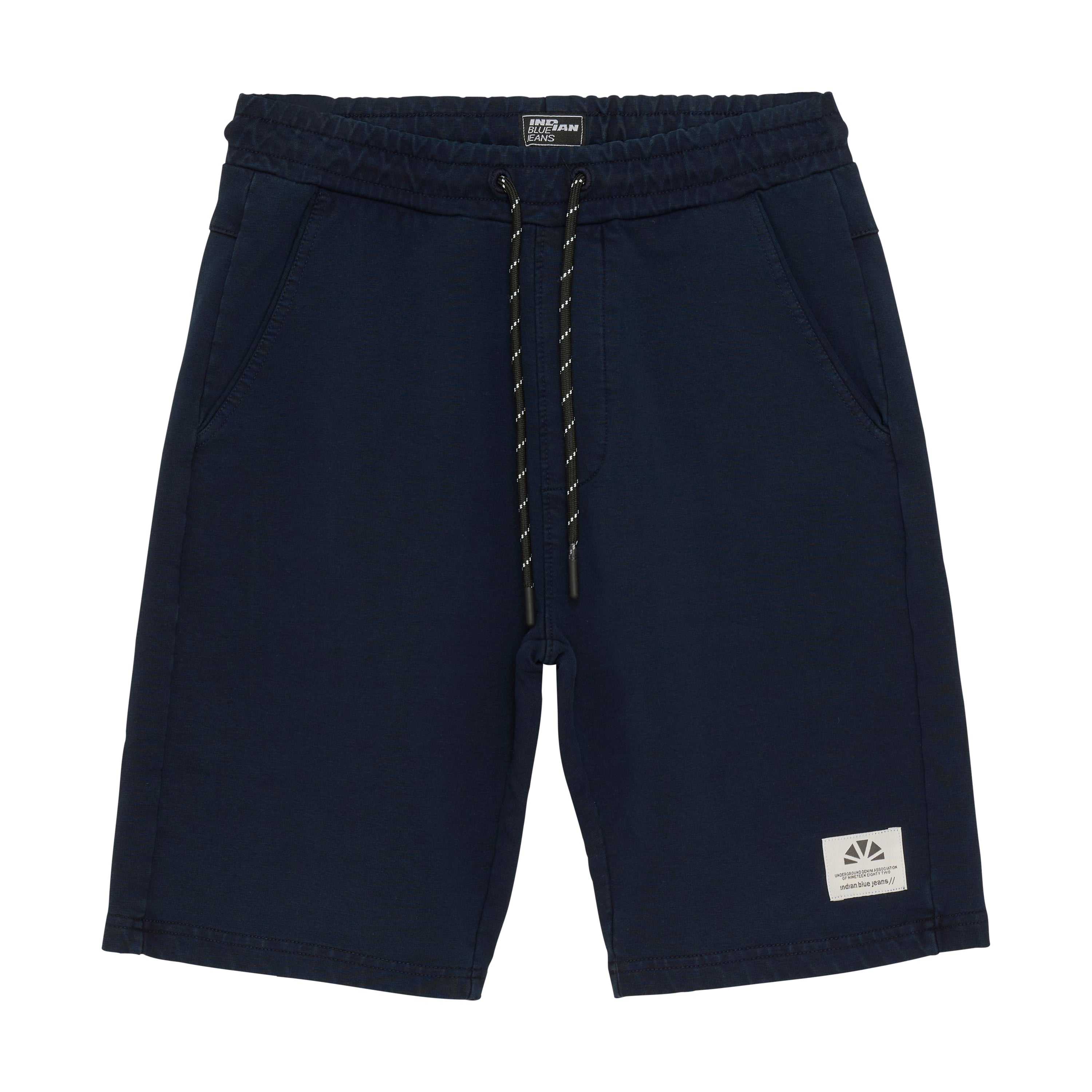 Indian Blue Jeans Jog Shorts Washed