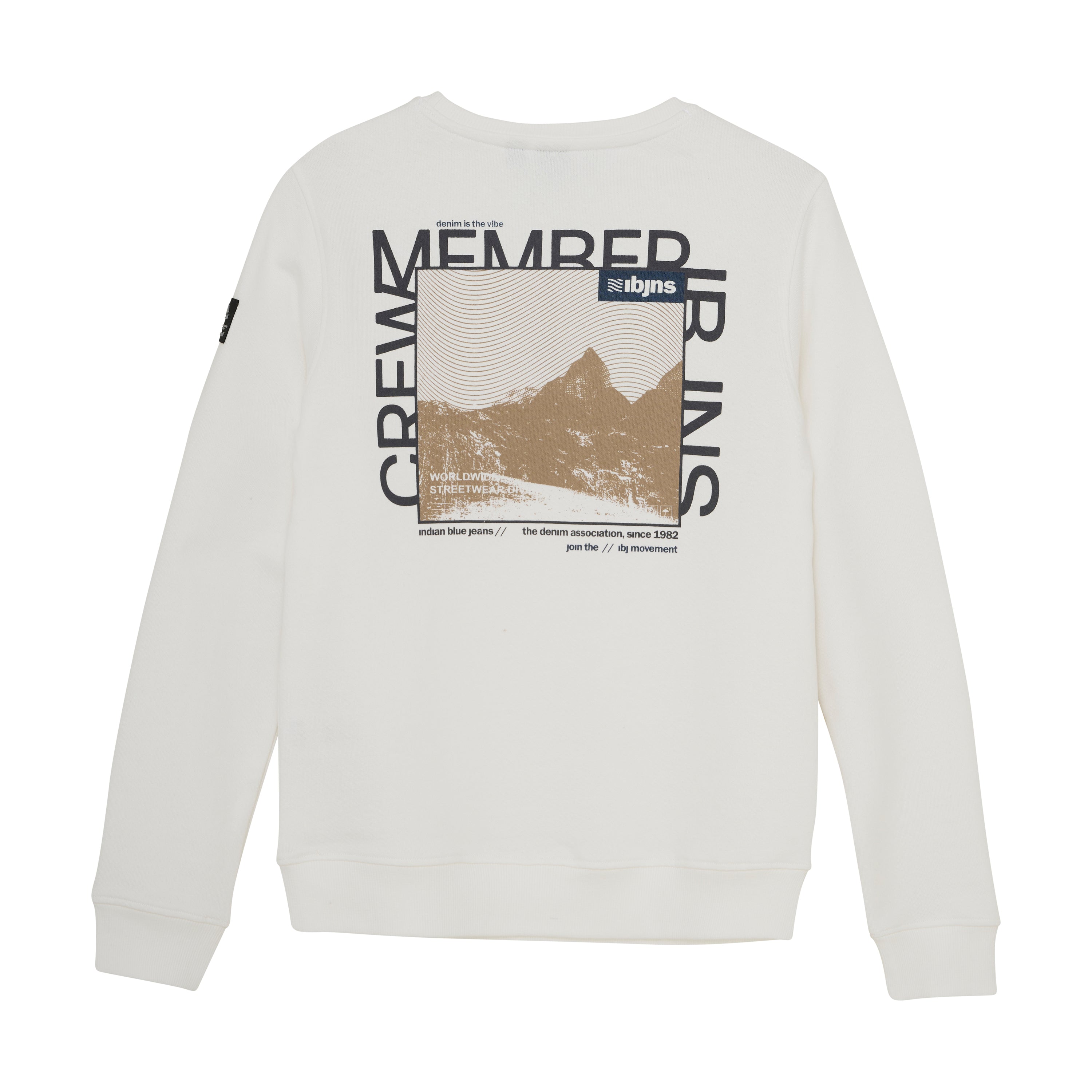 Indian Blue Jeans Sweater CM Backprint