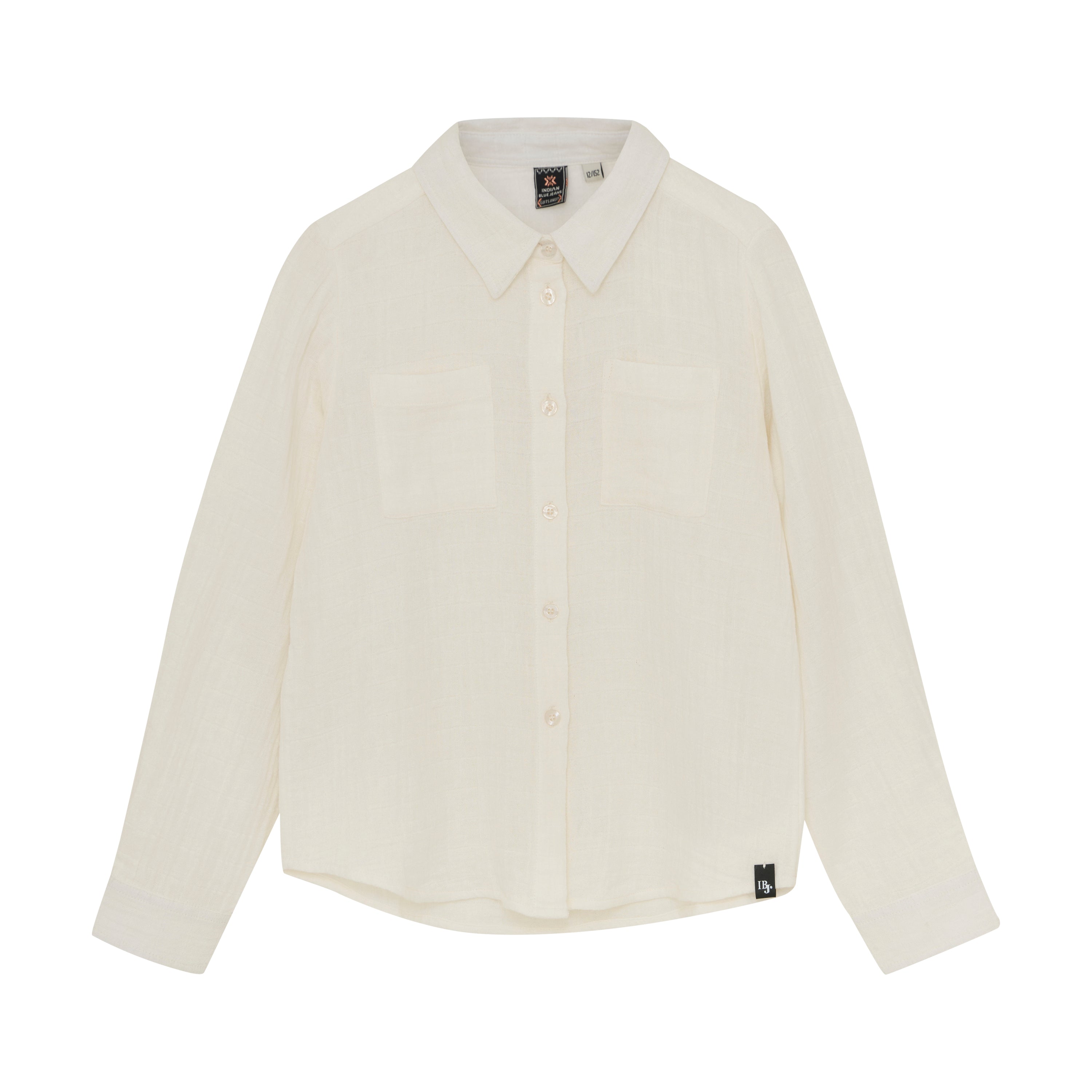 Indian Blue Jeans Shirt Longsleeve Linen